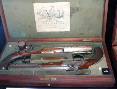 Joseph Manton Duell-Pistolen-Set von Unknown artist