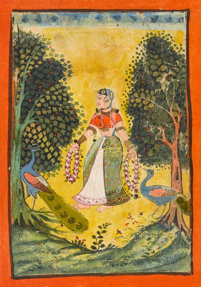 Kakubha Ragini, Folio aus einem Ragamala von Unknown artist