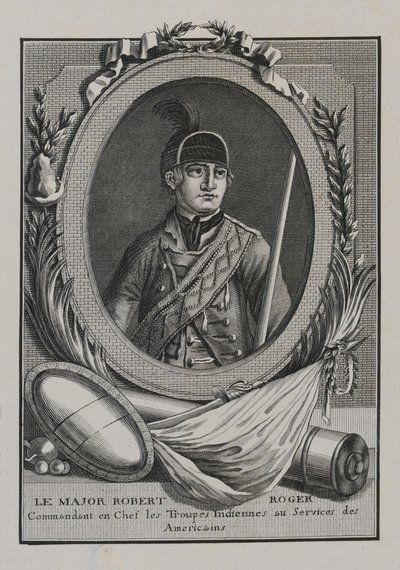 Major Robert Rogers von Unknown artist
