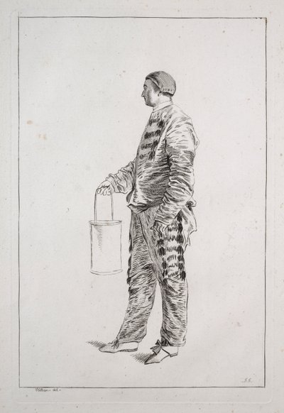 Mann Stehend von Unknown artist