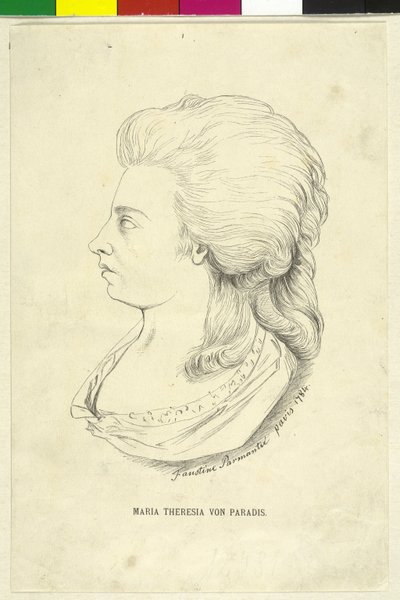 Maria Theresia von Paradis von Unknown artist