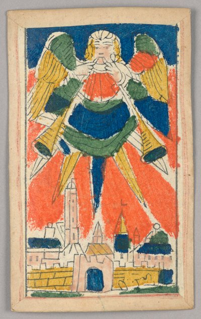 Minchiate (Tarot) Spielkarte von Unknown artist