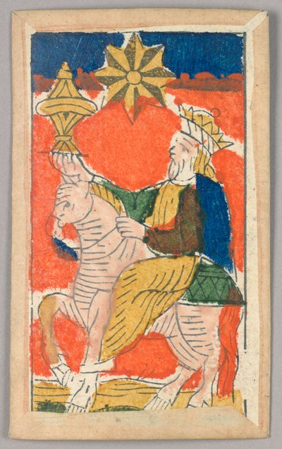 Minchiate (Tarot) Spielkarte von Unknown artist