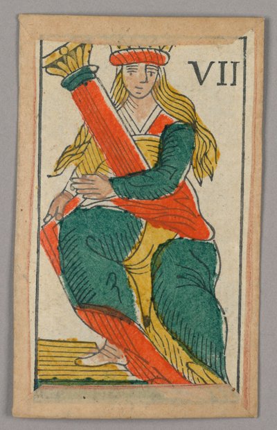 Minchiate (Tarot) Spielkarte von Unknown artist