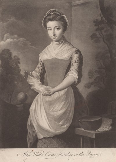 Fräulein White, Klarstärkerin der Königin von Unknown artist