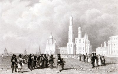 Moskau, Kirche von Iwan Weliki von Unknown artist
