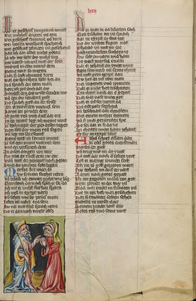 Moses vor Aaron von Unknown artist
