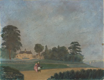Mount Vernon, Heim von General Washington, Virginia von Unknown artist