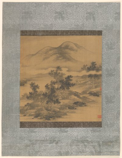 Berglandschaft von Unknown artist