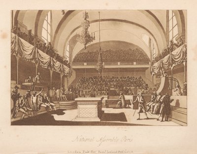 Nationalversammlung, Paris von Unknown artist