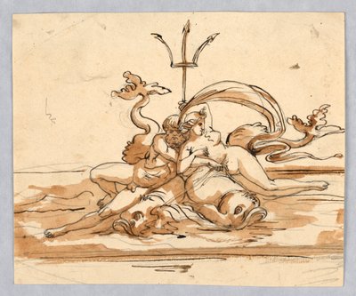 Neptun und Amphitrite von Unknown artist