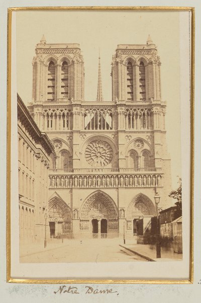 Notre Dame von Unknown artist