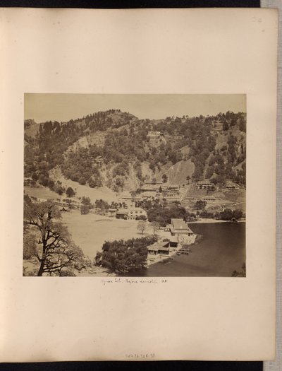 Nynee Tal, vor dem Erdrutsch, 1881 von Unknown artist