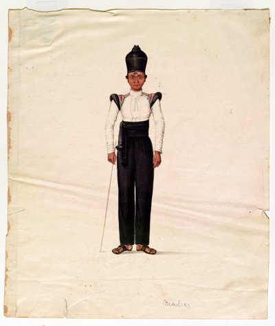 Ordonnanzjunge, Madras-Armee von Unknown artist