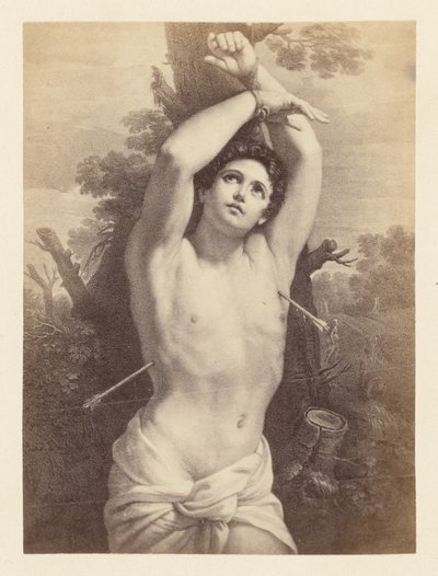 Gemälde, das das Martyrium des Heiligen Sebastian darstellt von Unknown artist