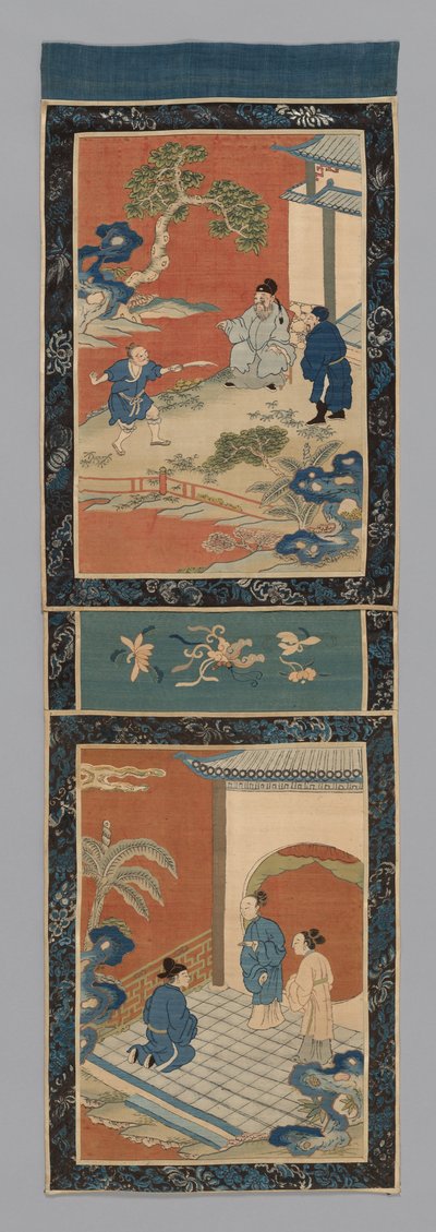 Tafel (Für einen Bildschirm) von Unknown artist