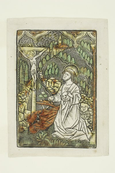 Buße des heiligen Hieronymus von Unknown artist