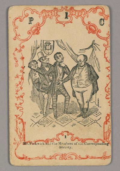 Spielkarte von Unknown artist