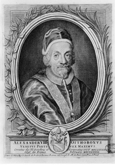 Papst Alexander VIII (1610 - 1691) von Unknown artist