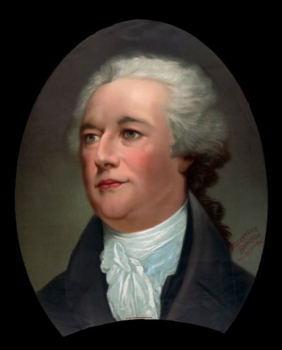 Porträt von Alexander Hamilton von Unknown artist