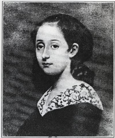 Porträt von Aline Chazal-Tristan von Unknown artist