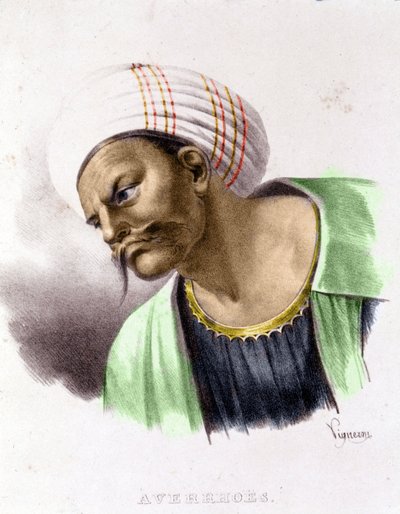 Porträt von Averroes von Unknown artist