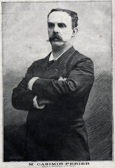 Porträt von Jean Casimir-Perier von Unknown artist