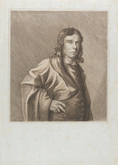 Porträt von John Flaxman von Unknown artist
