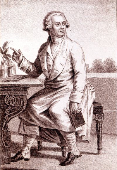 Porträt von Lavoisier (1743-1794) von Unknown artist