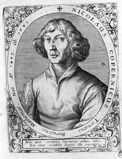 Porträt von Nikolaus Kopernikus (Nicolaus Copernicus) von Unknown artist