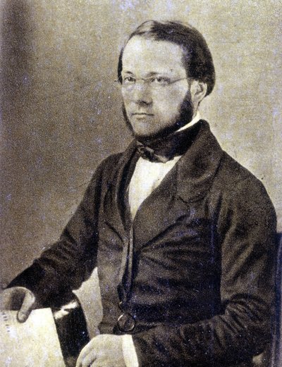 Porträt von Pasteur im Jahr 1852 von Unknown artist
