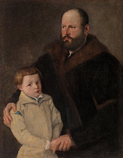 Porträt eines Herrn und Sohnes von Unknown artist
