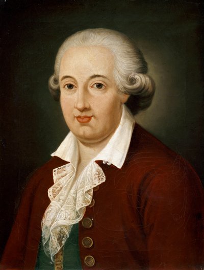 Porträt des Komponisten Domenico Cimarosa von Unknown artist