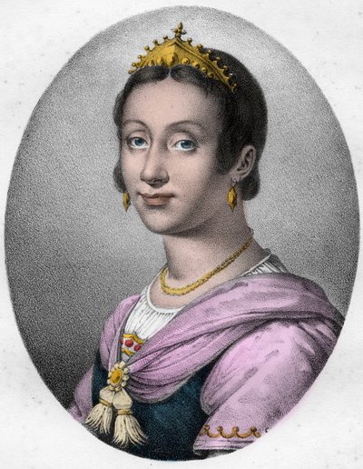 Renée von Frankreich von Unknown artist