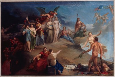 Revolutionäre Allegorie, ca. 1790 von Unknown artist