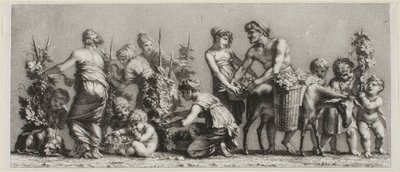 Szene der Weinlese von Unknown artist