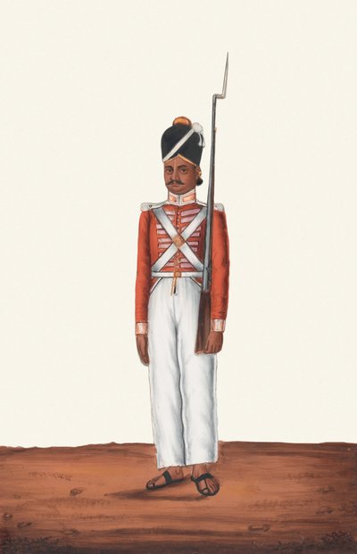 Sepoy, Madras Armee von Unknown artist