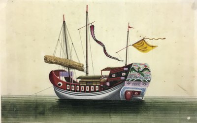 Schiffsgemälde von Unknown artist