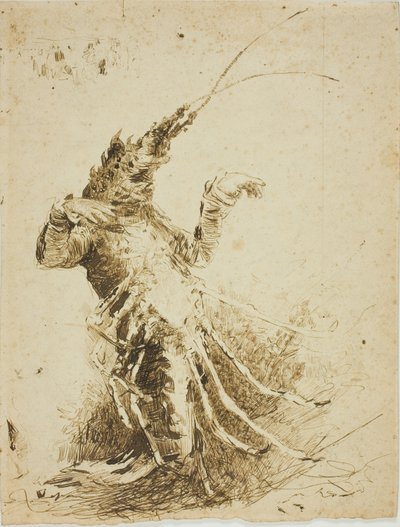 Garnelen-Mann von Unknown artist