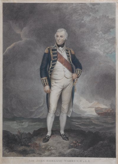 Sir John Borlase Warren (1753-1822) von Unknown artist