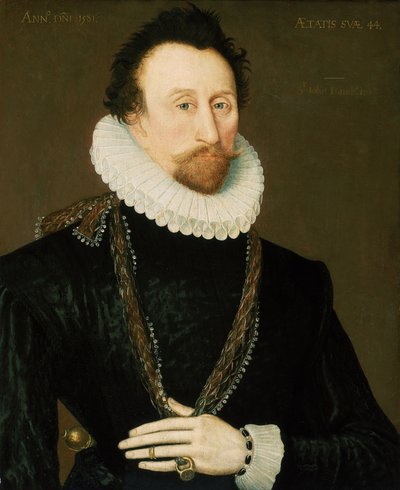 Sir John Hawkins (1532-1595) von Unknown artist