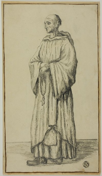 Stehender Mönch von Unknown artist