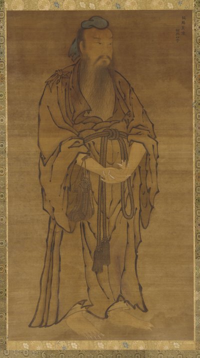 Stehende Figur von Lü Dongbin von Unknown artist