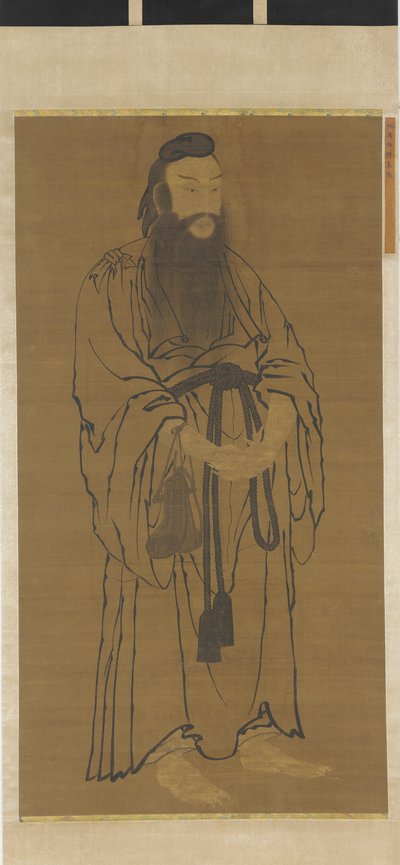 Stehende Figur von Lü Dongbin von Unknown artist