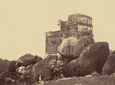 Tempel am Mutti Mahal, Jubblepore von Unknown artist
