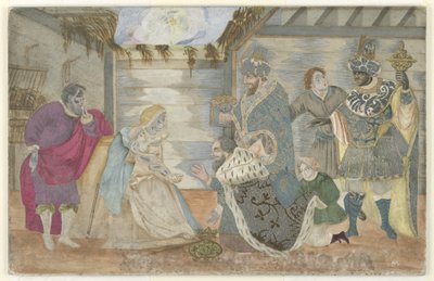 Die Anbetung der Könige von Unknown artist