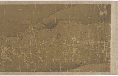 Die Gefangenschaft von Cai Wenji (vier Szenen) von Unknown artist