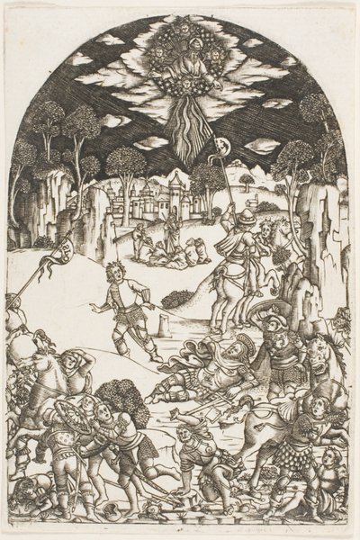 Die Bekehrung des Heiligen Paulus von Unknown artist