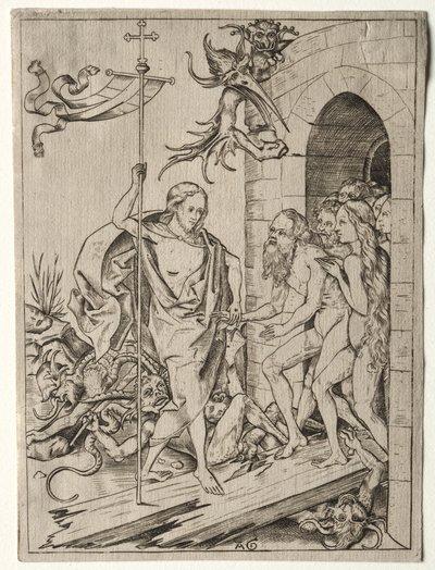 Der Abstieg in die Vorhölle von Unknown artist