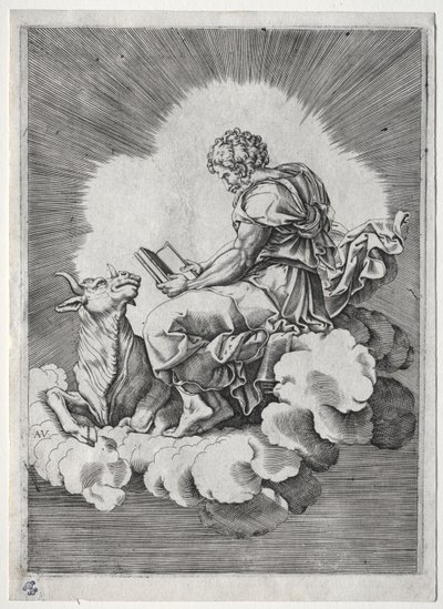 Die vier Evangelisten: St. Lukas von Unknown artist